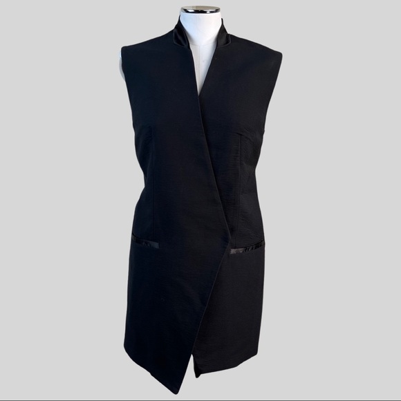 cameo Dresses & Skirts - Sleeveless Black Tuxedo Mini Dress by Cameo